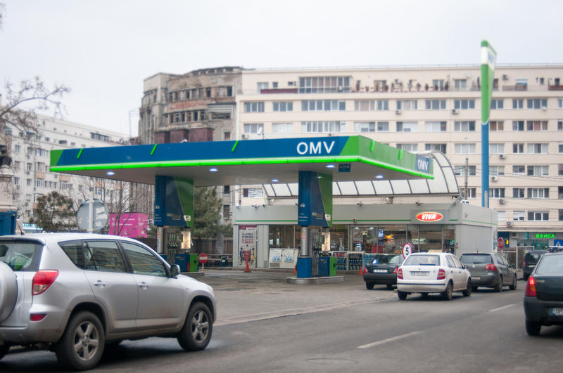 Benzinărie OMV, Foto: Teodororoianu | Dreamstime.com