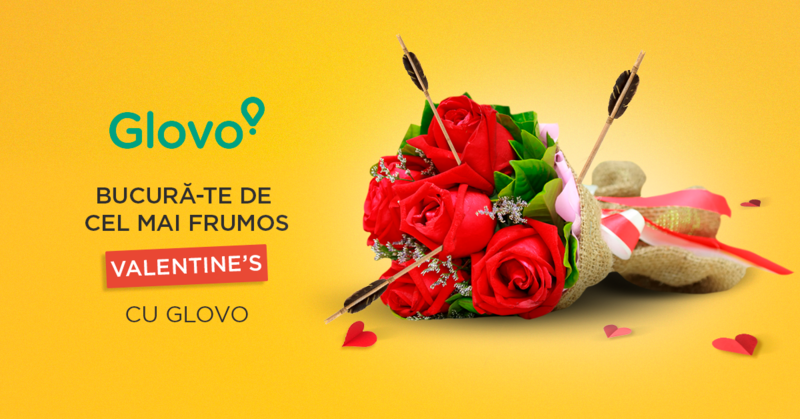 Valentine’s Day cu Glovo, Foto: Glovo