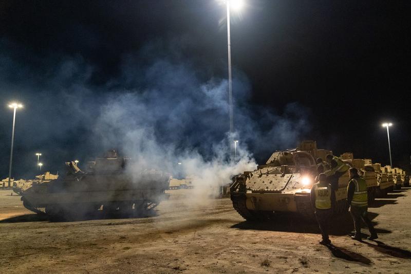 Vehicule de lupta Bradley, Foto: U.S. Transportation Command / Zuma Press / Profimedia Images