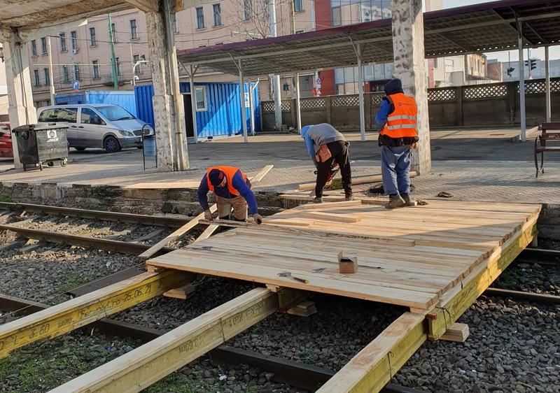 Lucrari feroviare, Foto: CFR Infrastructura