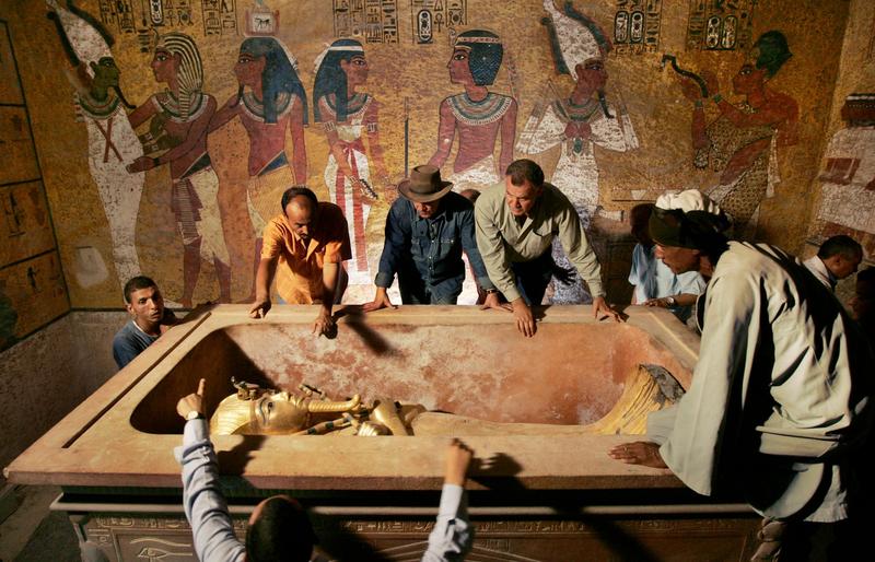 Camera funerara a lui Tutankhamon din Valea Regilor, Foto: Ben Curtis / AP - The Associated Press / Profimedia