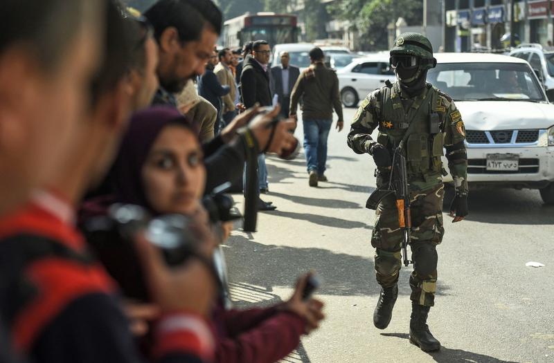 Militar al forte speciale egiptene, Foto: Mohamed el-Shahed / AFP / Profimedia Images