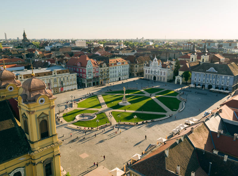 Piata Unirii din Timișoara, Foto: DreamsTime
