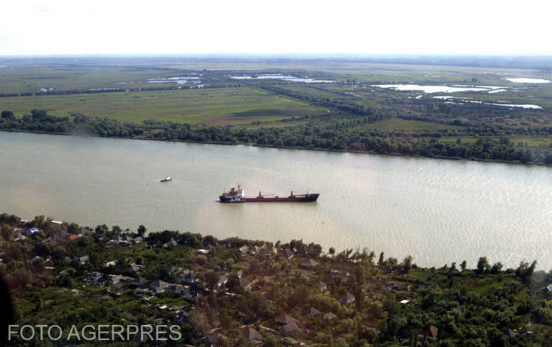 Tronson navigabil al canalului Bâstroe , Foto: AGERPRES