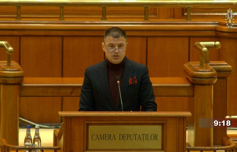 Mircea Rosca, deputat PNL Prahova, Foto: Captura video Camera Deputaților