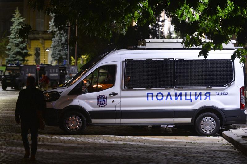 Mașină de poliție în Bulgaria, Foto: Artur Widak/NurPhoto / Shutterstock Editorial / Profimedia