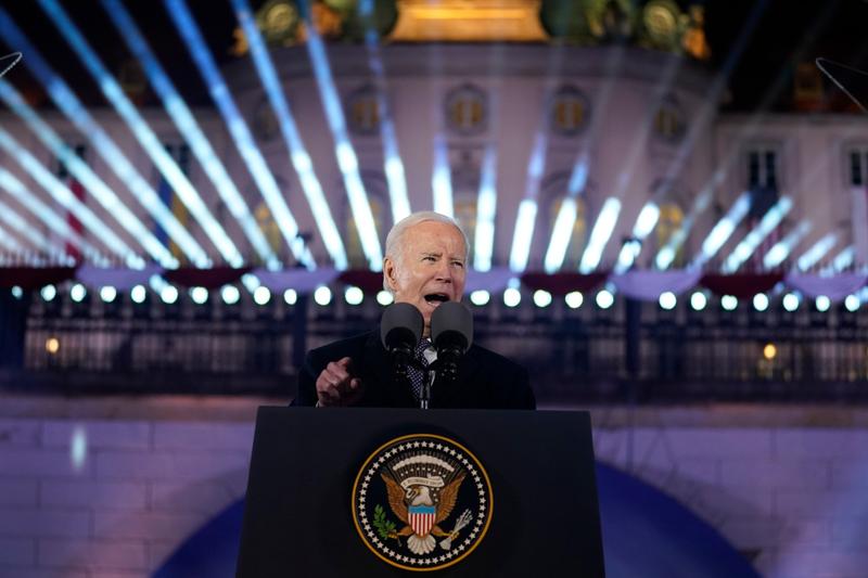 Joe Biden în Polonia, Foto: Evan Vucci / Associated Press / Profimedia Images