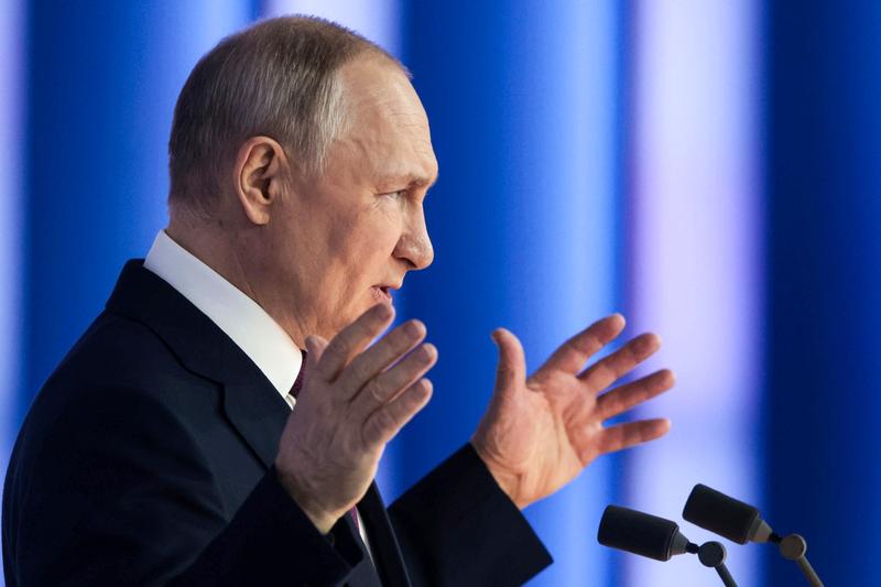 Vladimir Putin susține că vrea să „denazifice” Ucraina, Foto: Mikhail Metzel / AP / Profimedia
