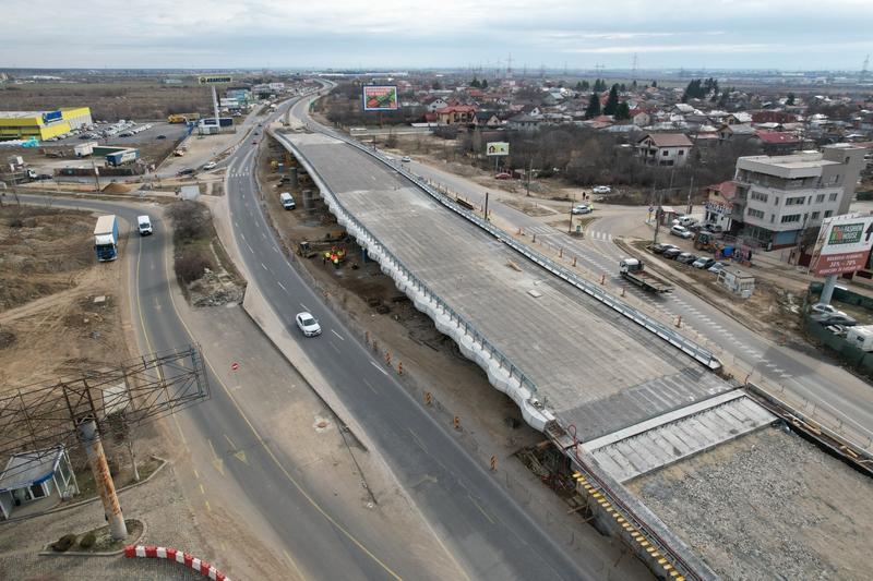 Pasaj bd. Pallady, la ieșirea spre A2, Foto: Robert Negoiță / Facebook