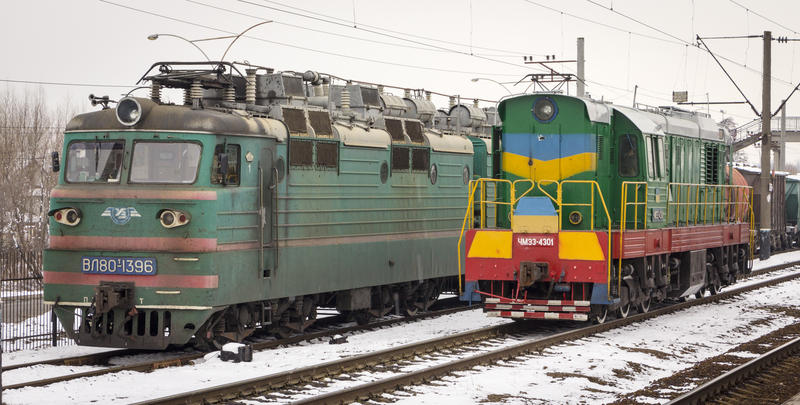 Locomotive din Ucraina, Foto: Mykhailo Pavlenko | Dreamstime.com