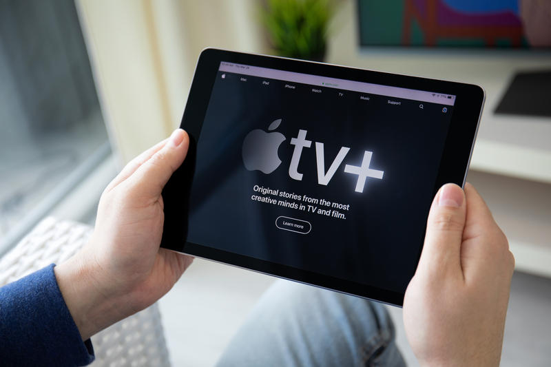 Aplicația Apple TV pe un dispoziiv iPad, Foto: DreamsTime / Prykhodov