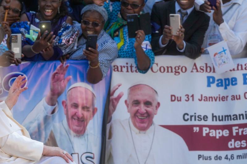 Papa Francisc a fost primit cu entuziasm in Africa, Foto: Gregorio Borgia / AP / Profimedia