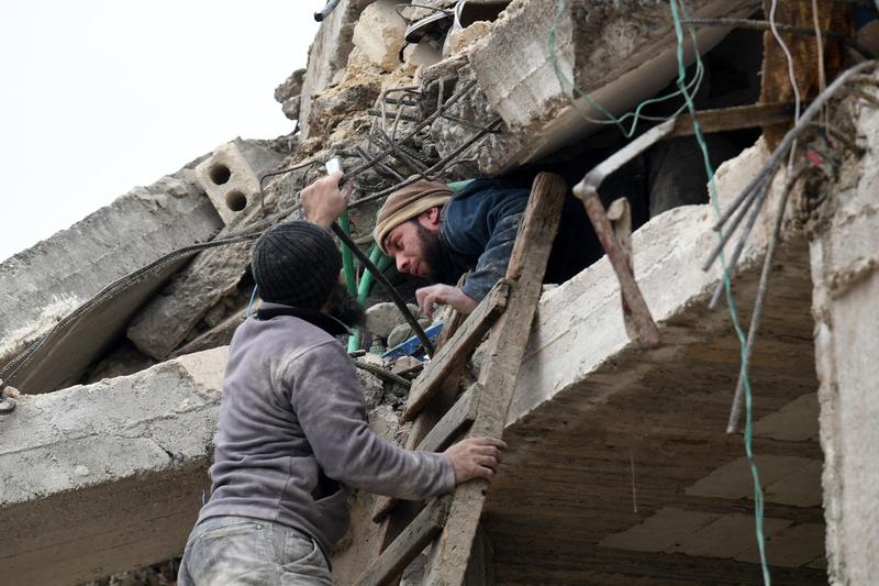 Cutremur in Siria, Foto: Rami al SAYED / AFP / Profimedia