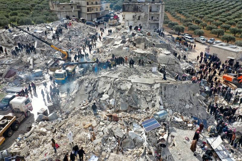 Cutremur in Siria, Foto: Omar HAJ KADOUR / AFP / Profimedia