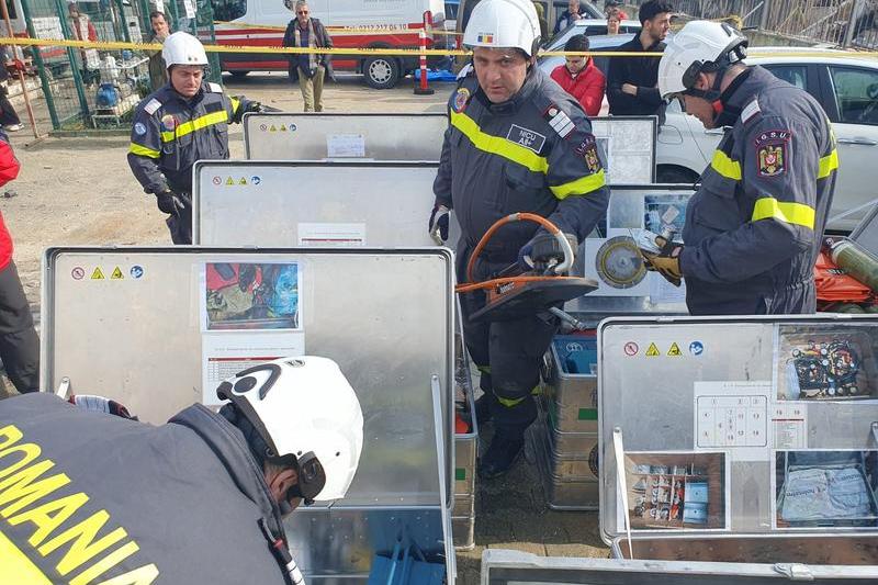 Echipa de salvatori români în Turcia, Foto: Departamentul pentru Situatii de Urgenta