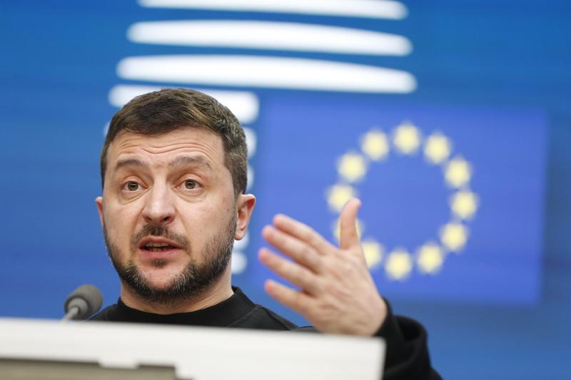 Volodimir Zelenski la Consiliul European, Foto: - / Shutterstock Editorial / Profimedia