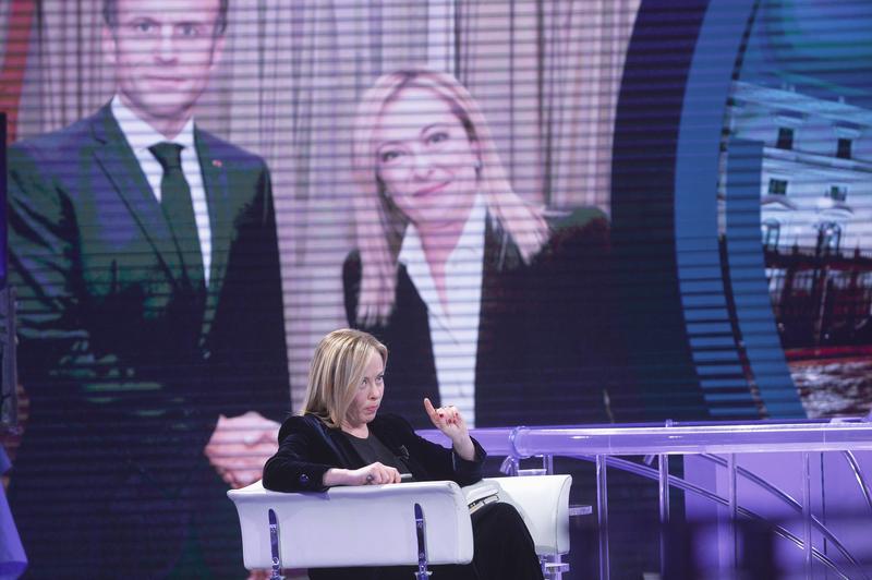 Giorgia Meloni s-a suparat pe Macron, Foto: Stefano Carofei / Shutterstock Editorial / Profimedia