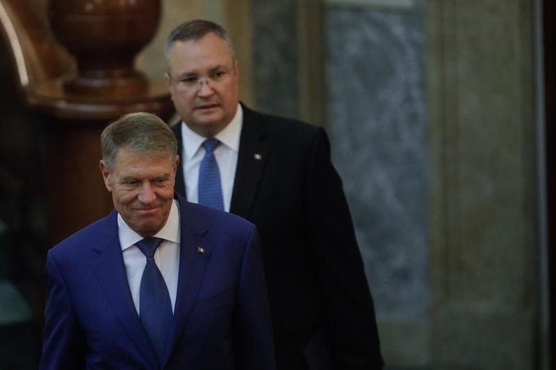 Klaus Iohannis și Nicolae Ciucă, Foto: Inquam Photos / George Călin