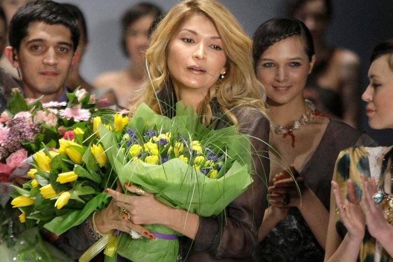 Gulnara Karimova la Săptămâna Modei de la Moscova, Foto: Mikhail Metzel / AP / Profimedia