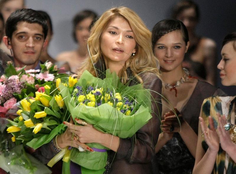 Gulnara Karimova la Săptămâna Modei de la Moscova, Foto: Mikhail Metzel / AP / Profimedia