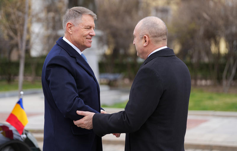 Klaus Iohannis și ​Rumen Radev, Foto: Presidency.ro
