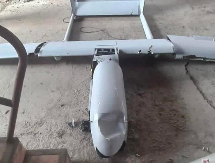 Dronă Mugin 5 doborâtă de ucraineni, Foto: Twitter / Ukraine Territorial Defense Forces