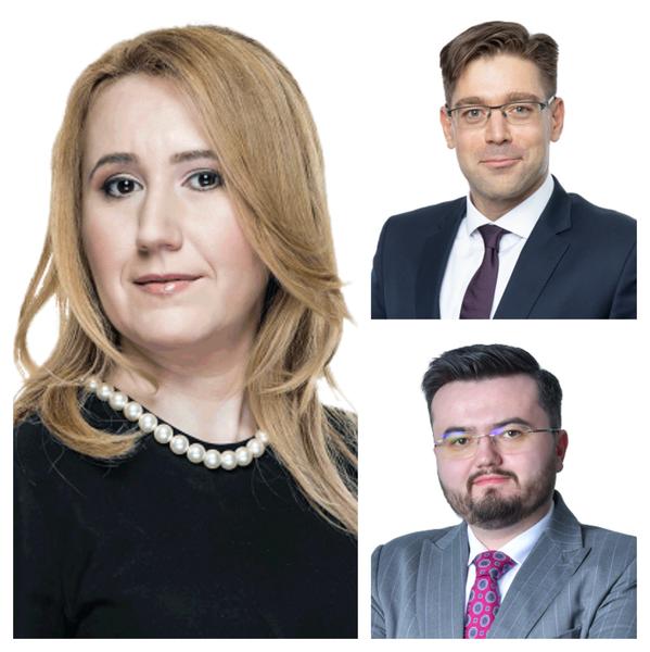 Georgiana Bădescu, Matei Florea, Iustin Armașu, Foto: Schoenherr si Asociatii