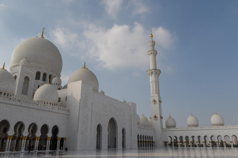 Marea moschee din Abu Dhabi, Foto: Inquam Photos / Alexandru Busca