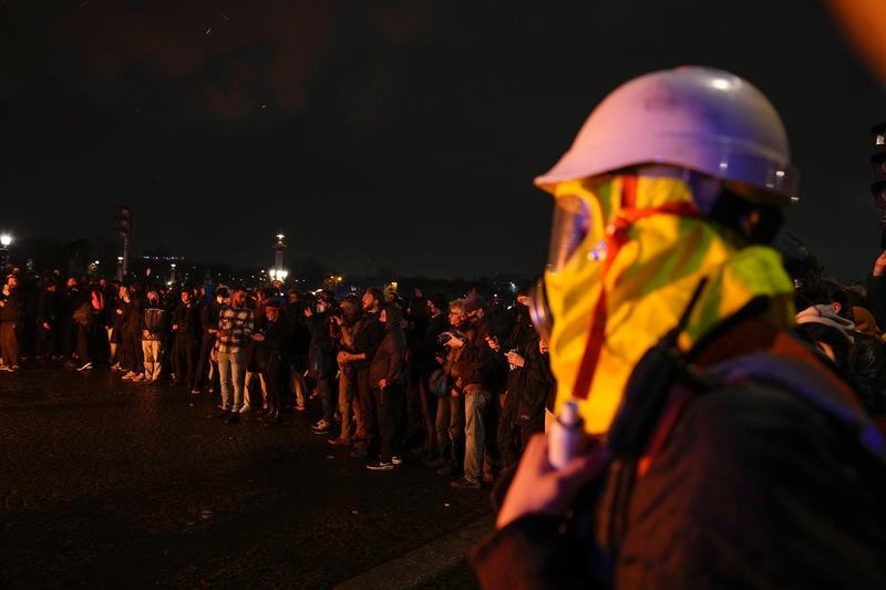 nou protest in Franta impotriva reformei pensiilor, adoptata de guvern fara vot in parlament, Foto: Lewis Joly / AP / Profimedia