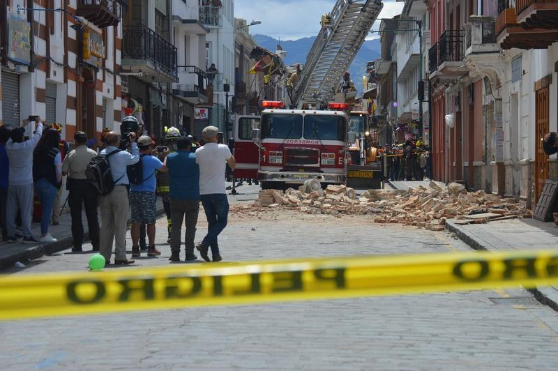Cutremur puternic în Ecuador, Foto: Boris Romoleroux / imago stock&people / Profimedia