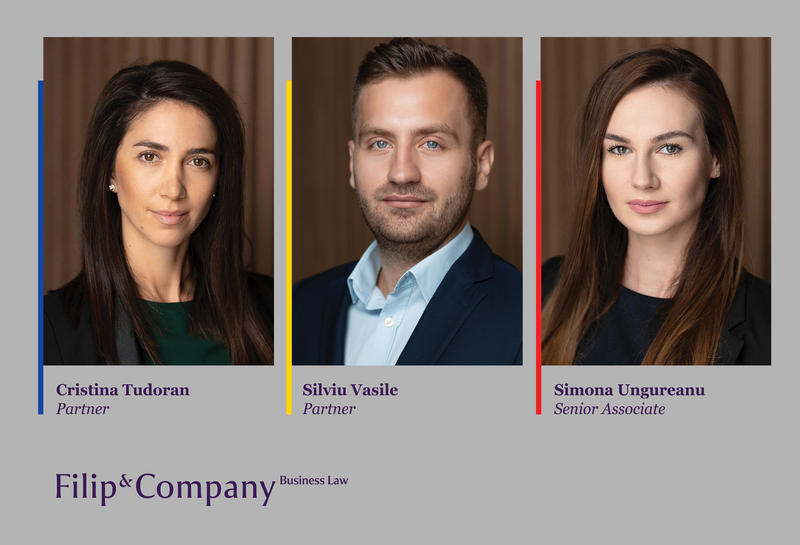 Cristina Tudoran, Silviu Vasile, Simona Ungureanu, Foto: Filip & Company