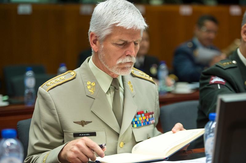 Petr Pavel in 2017, cand ocupa functia de presedinte al Comitetului militar al NATO, Foto: Wiktor Dabkowski / DPA / Profimedia Images