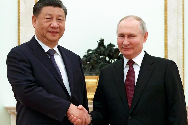 Xi Jinping și Vladimir Putin, Foto: Sergei Karpukhin / AP / Profimedia