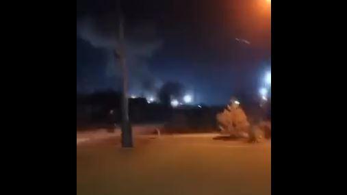 Explozii la gara din Geankoi, Foto: Captura video