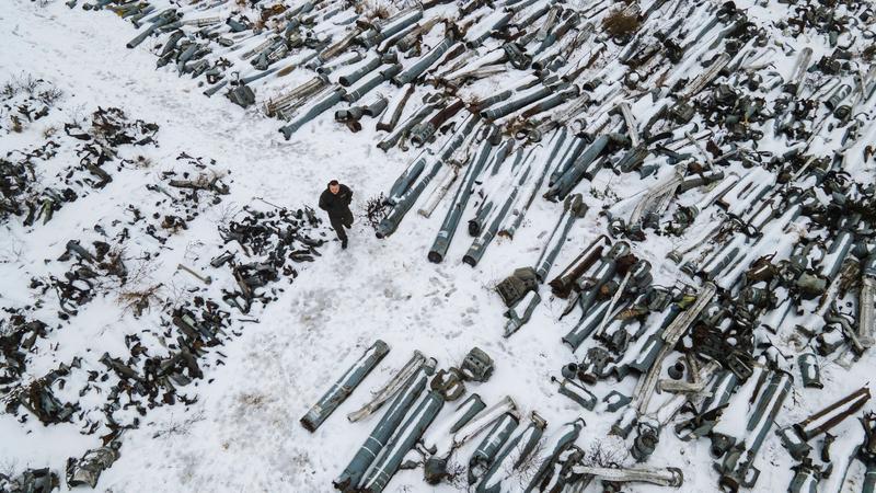 Dmitro Ciubenko in cimitirul rachetelor rusesti, Foto: Heidi Levine / Sipa Press / Profimedia