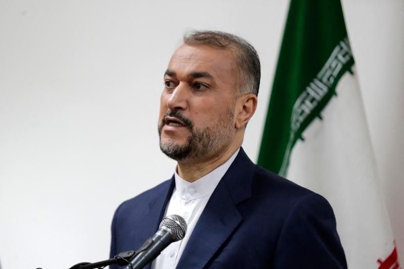 Ministrul iranian de externe Hossein Amir-Abdollahian, Foto: ANWAR AMRO / AFP / Profimedia