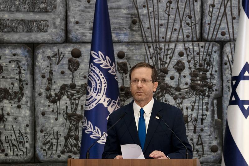 Isaac Herzog, Foto: Maya Alleruzzo / AFP / Profimedia Images