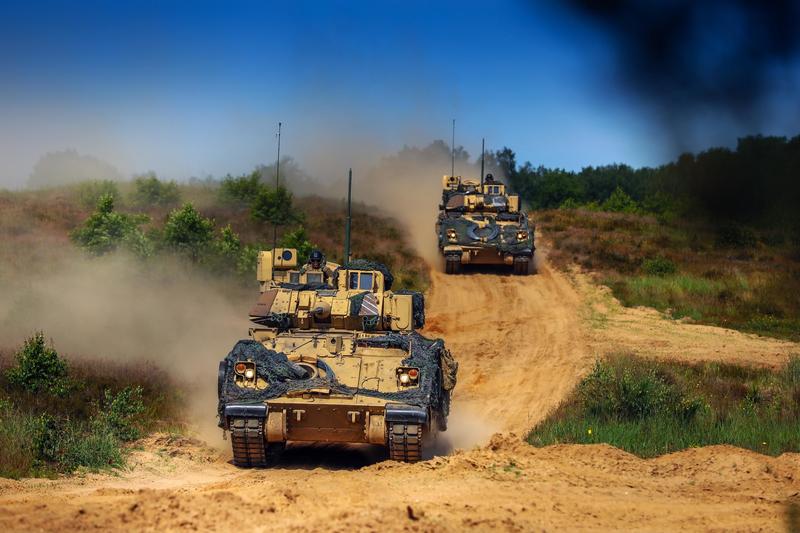 Vehicule de lupta a infanteriei Bradley, Foto: U.S. Army / Zuma Press / Profimedia Images