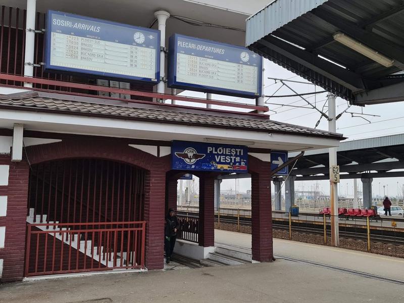 Gara Ploiesti Vest, Foto: Vlad Barza / HotNews.ro