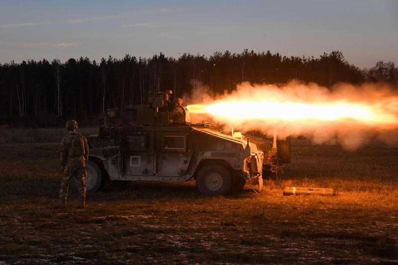 Lansarea unei rachete TOW, Foto: Operation 2022 / Alamy / Profimedia Images