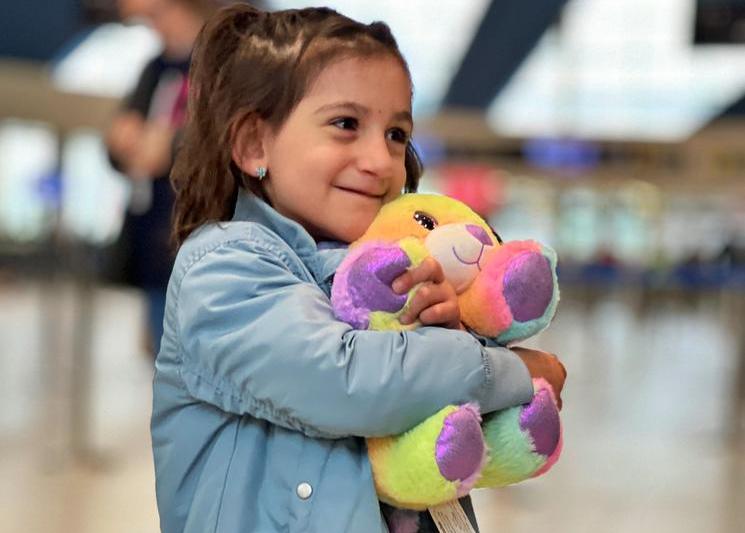 Medeea în aeroport, Foto: Lucian Ioniță