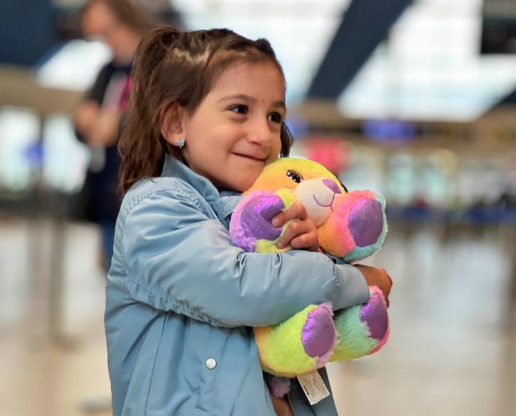Medeea în aeroport, Foto: Lucian Ioniță