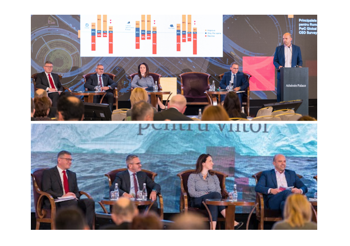 Conferința PwC CEO Survey, Foto: PwC România