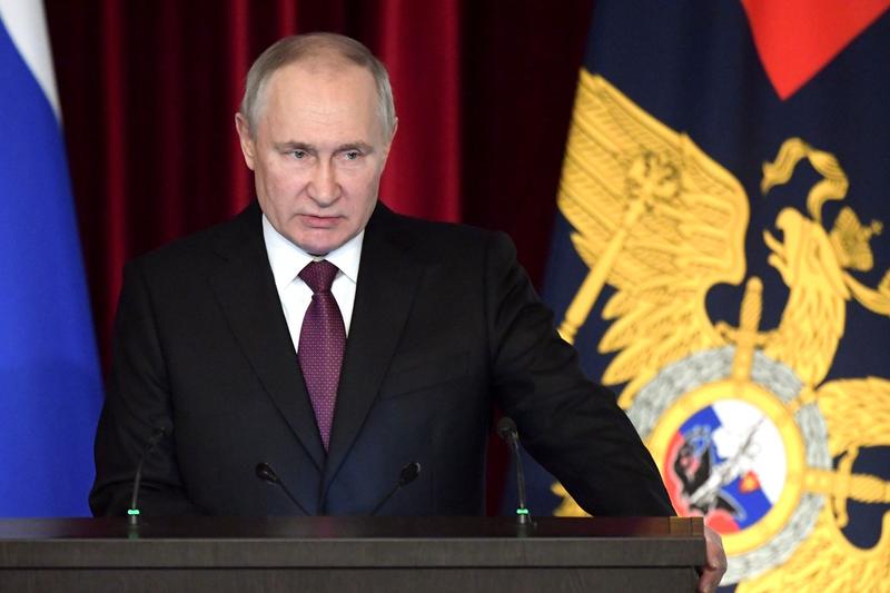 Vladimir Putin , Foto: Alexei Nikolsky / AP / Profimedia