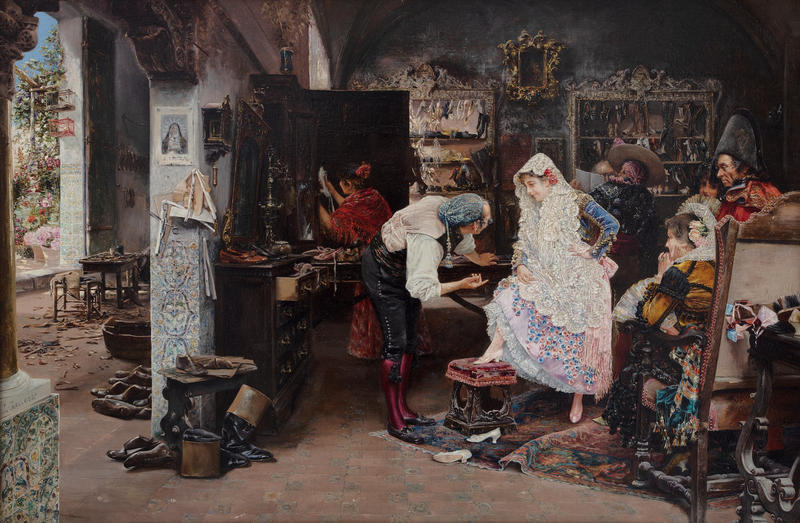 José Gallegos y Arnosa, El zapatero, Foto: Art Safari