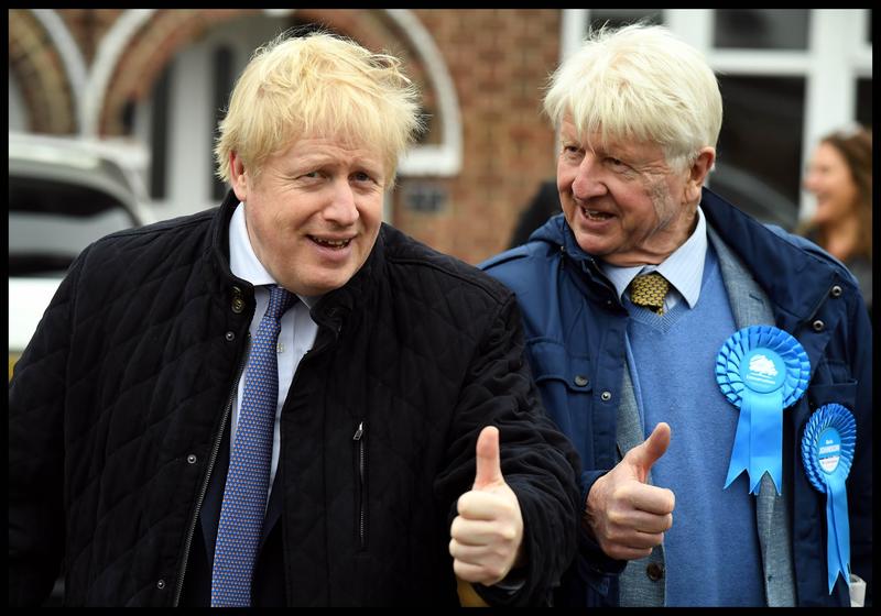 Boris Johnson si tatal sau Stanley, Foto: Andrew Parsons / Zuma Press / Profimedia Images