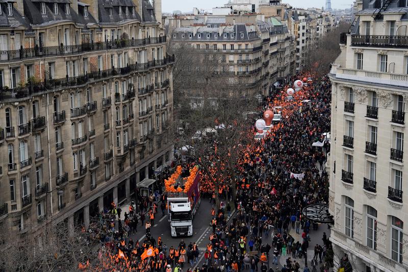 Proteste in Franta, Foto: Lewis Joly / Associated Press / Profimedia Images