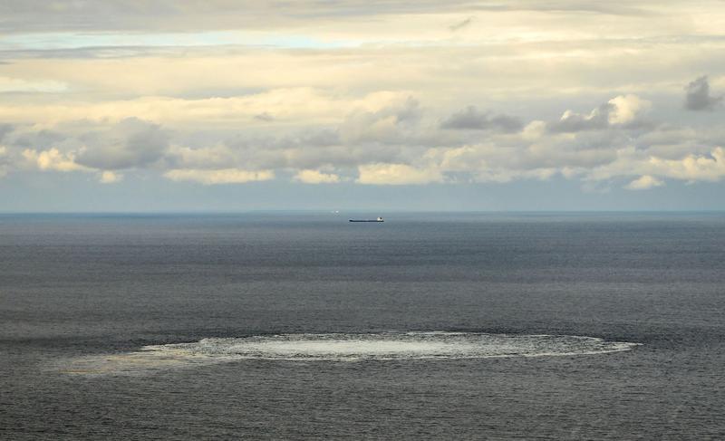 Scurgere de gaze Nord Stream, Foto: Handout / AFP / Profimedia