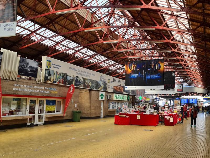 Standuri in Gara de Nord, Foto: Vlad Barza / HotNews.ro