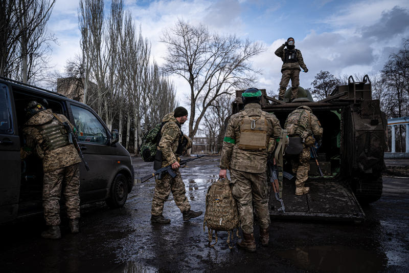 Soldati ucraineni detasati in Bahmut, Foto: Ignacio Marin / AFP / Profimedia